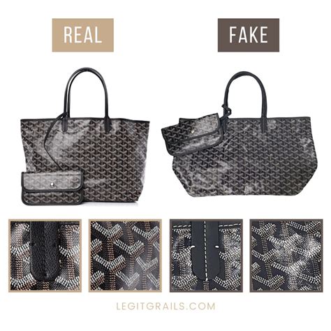 comment reconnaitre un vrai goyard|goyard bag vs real.